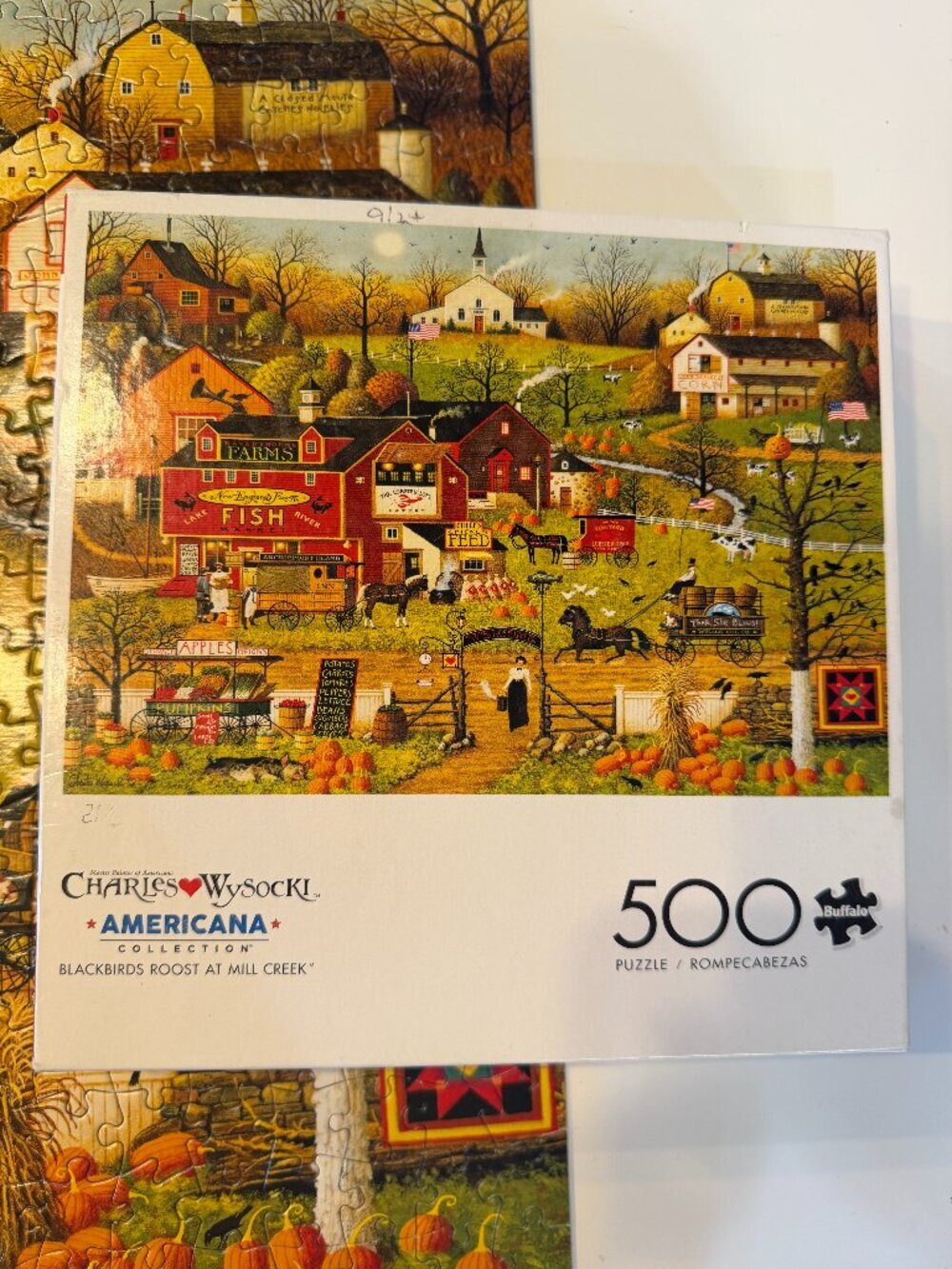 Buffalo Brand Charles Wysocki Americana 500 piece High Quality Jigsaw Puzzle